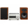 Wieża stereo Denon D-M41 DAB+ Srebrny/Wiśnia